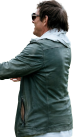 The Gentleman Thief Lukas Haas Leather Jacket - Image 3